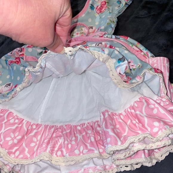 18/24 M Cheeky Plum Like New Twirl Dress w/Pockets - Picture 10 of 14